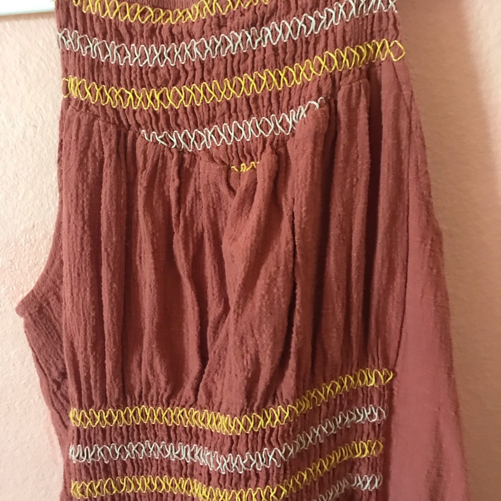 Embroidered Midi Dress - Picture 2 of 4